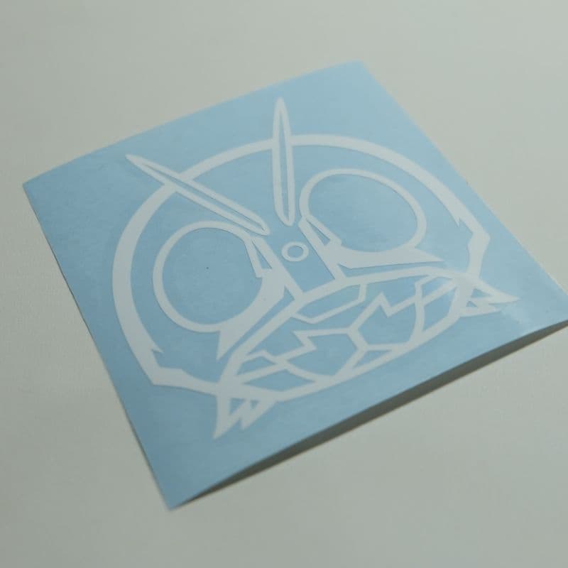 สติ๊กเกอร์ตัด สติ๊กเกอร์ติดรถมอเตอร์ไซค์ โลโก้ kamen rider kamenrider shin 2023 chibbi vinyl