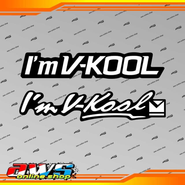 สติ๊กเกอร์ Im V-kool