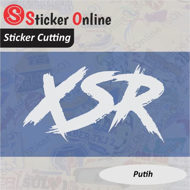 สติ๊กเกอร์ XSR 155 | XSR 155 สติ๊กเกอร์ตัดแถบมอเตอร์