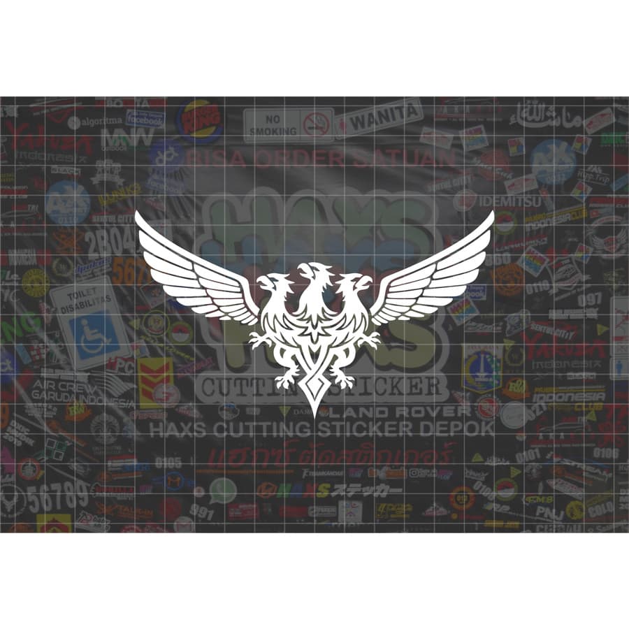 1181 สติ๊กเกอร์ตัด Eagle Vector J Soul Brother ขนาด 13 ซม. รถมอเตอร์ไซค์