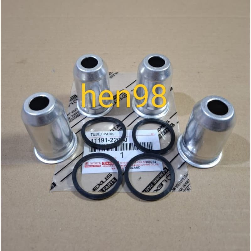 SPARK PLUG SHEATH + ซีลหัวเทียน KIJANG 4K 5K 7K CAPSULE KF40 KF50 KF70 1SET