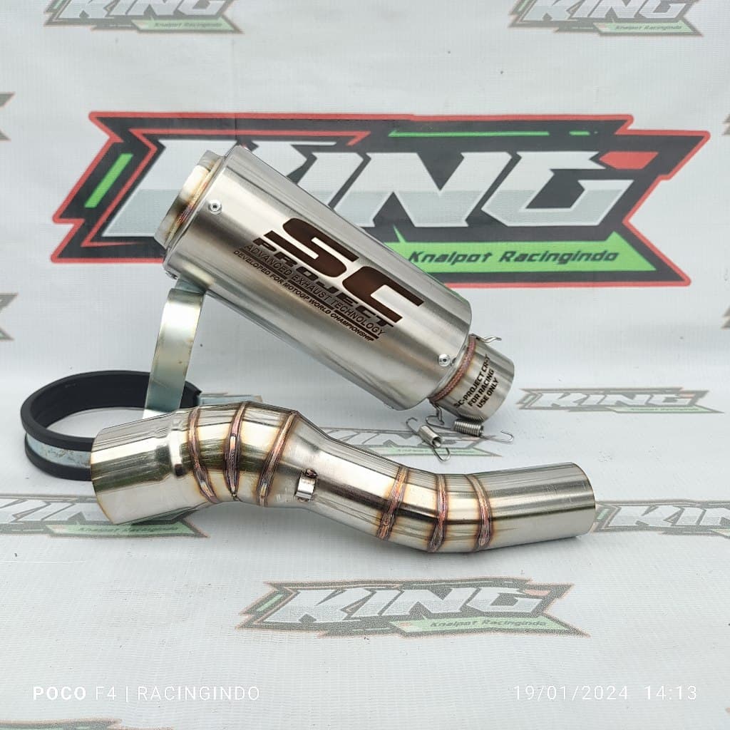 Sc โครงการไอเสีย CBR 150 r kawasaki z250 ninja 250 fi/คาร์บูเรเตอร์ yamaha r25 CBR 250 rr ฯลฯ