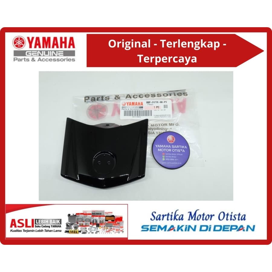 ฝาครอบท้ายเดิม 1 / Metallic Black Body Connection (SM12) BBP1 Yamaha All New Aerox