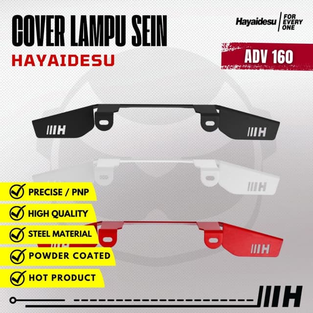 HAYAIDESU ADV 160 ฝาครอบป้องกันสัญญาณ TURN