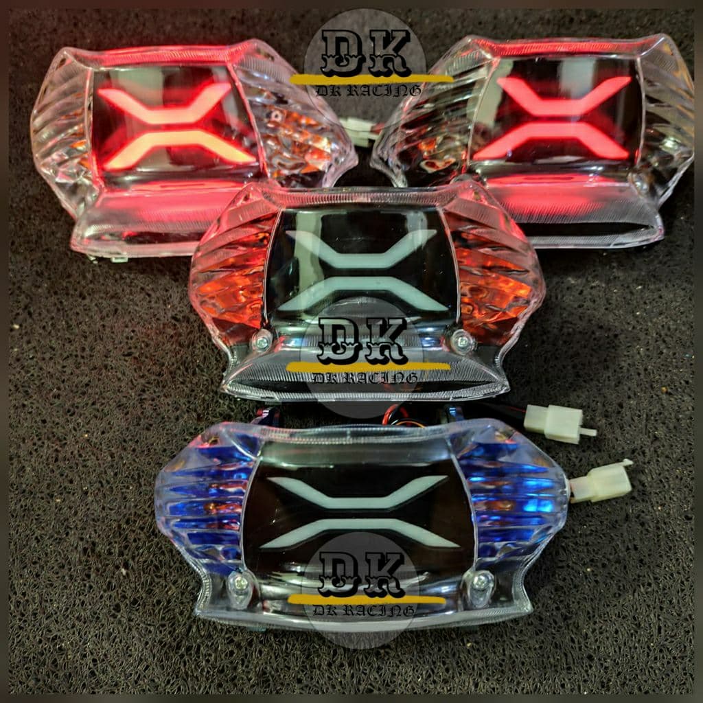 ใหม่ล่าสุด MINI LED STOP โคมไฟ LAZY X MIO SPORTY 5TL MIO เก่าและ MIO SMILE MIO คุณภาพใหม่ PNP INSTALLATION รูปที่ 1