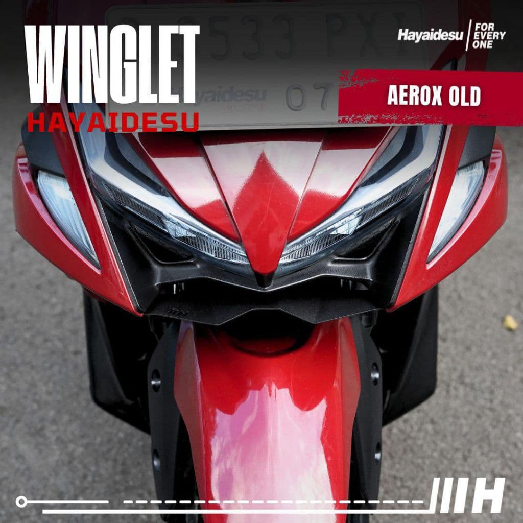 HAYAIDESU WINGLET LOWER AEROX เก่า