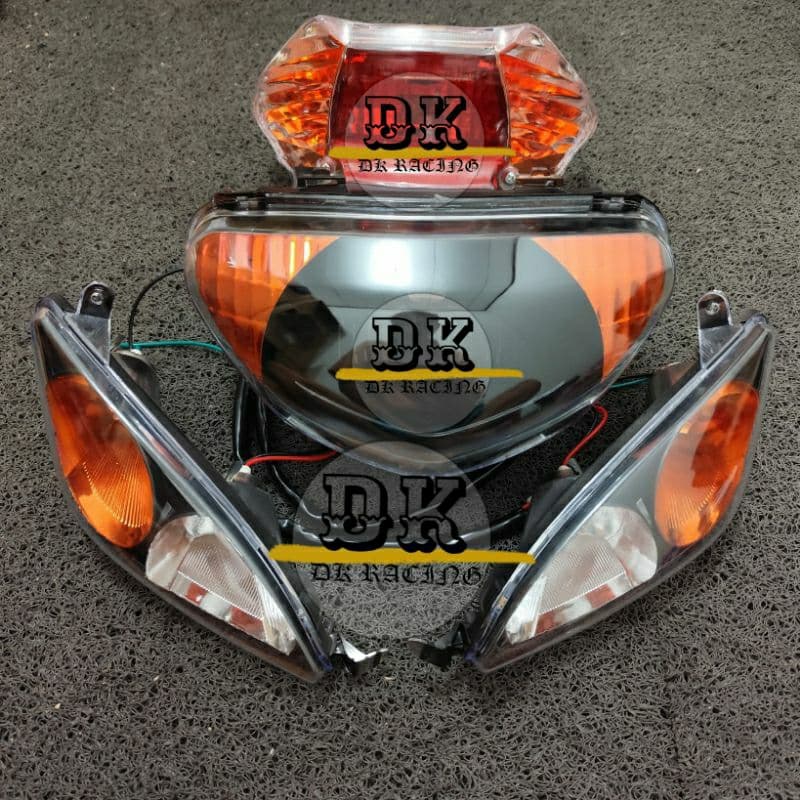 แพคเกจที่สมบูรณ์ชุด MIO SPORTY 5TL / MIO OLD HEADLIGHT STOP ชุดโคมไฟรุ่น MX THAILAND สําหรับ MIO OLD MIO…