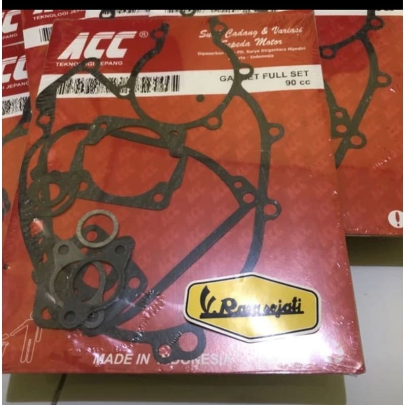 MESIN บรรจุปะเก็นชุดเครื่องยนต์ครบชุด vespa smallframe PTS พิเศษ PK Darling 90cc 100cc 50cc Original ACC