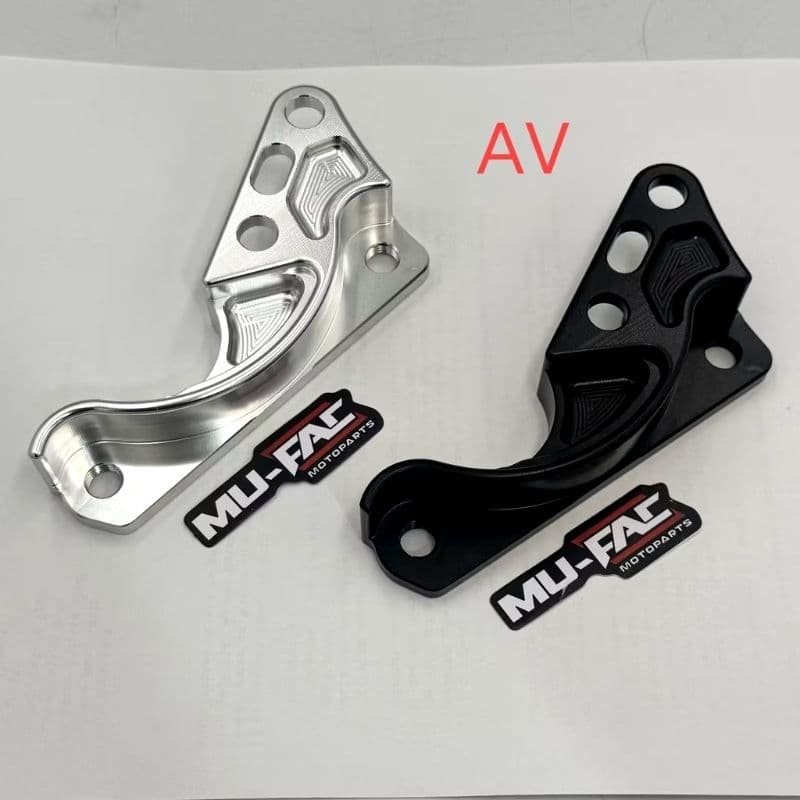 AXIAL 4 ลูกสูบ 1 พิน Caliper Bracket สําหรับ Mio Soul / Smile / Fino UK 260 มม. MUFAC รถจักรยานยนต์ -…