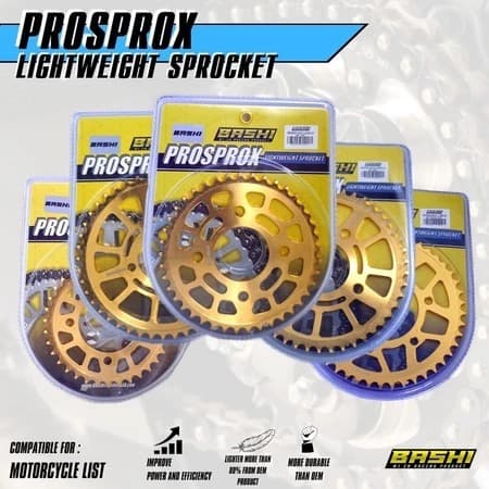 เกียร์หลัง 428H Gold Suzuki Satria Fu Smash Satria 2 จังหวะ Prosprox สเตอร์หลัง Racing Light Bashi