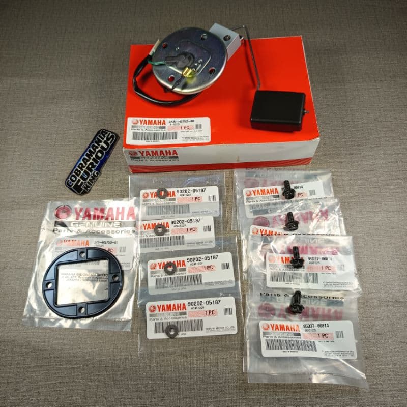 ต้นฉบับ YAMAHA RX KING RXK RXZ GASTOLINE TANK BOLT GASKET FLOAT