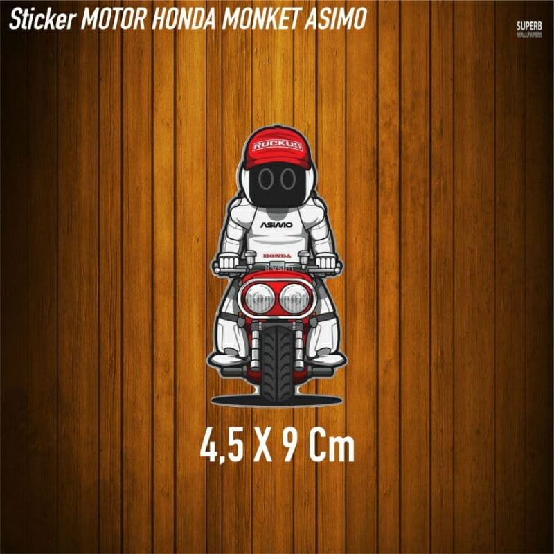 สติ๊กเกอร์มอเตอร์ไซค์ Honda Monkey Asimo