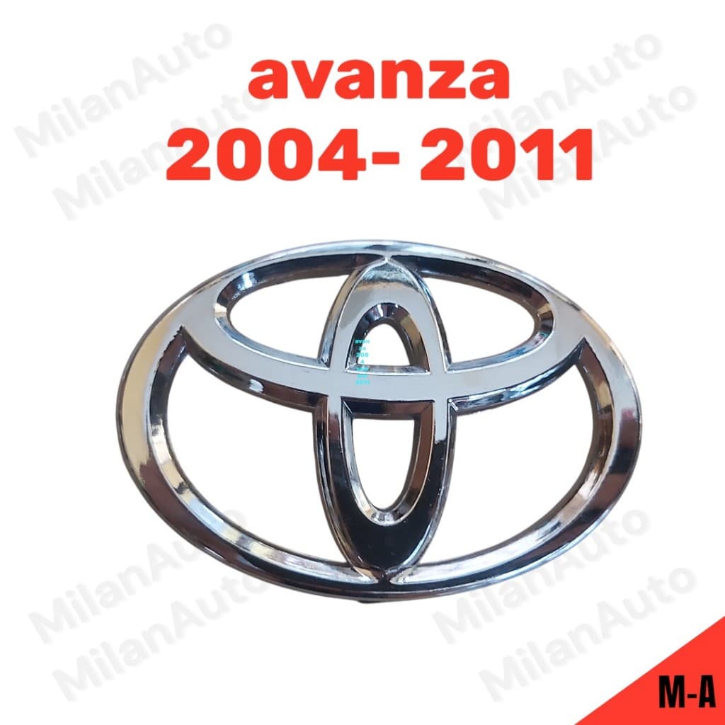 โลโก้สัญลักษณ์ตะแกรงหน้า-หลัง สําหรับ avanza 2004-2011