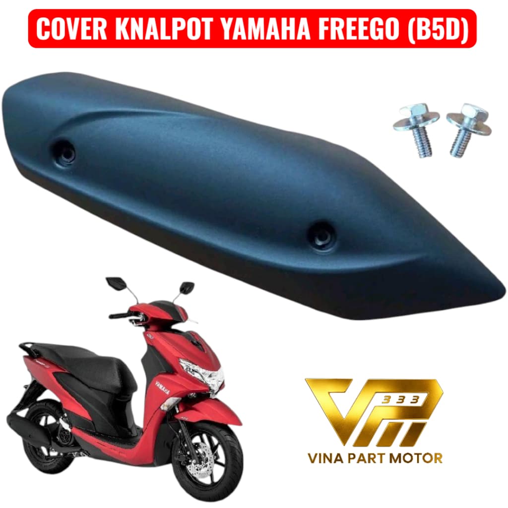Yamaha freego 125 B5D EXHAUST SHIELD PROTECTOR cover