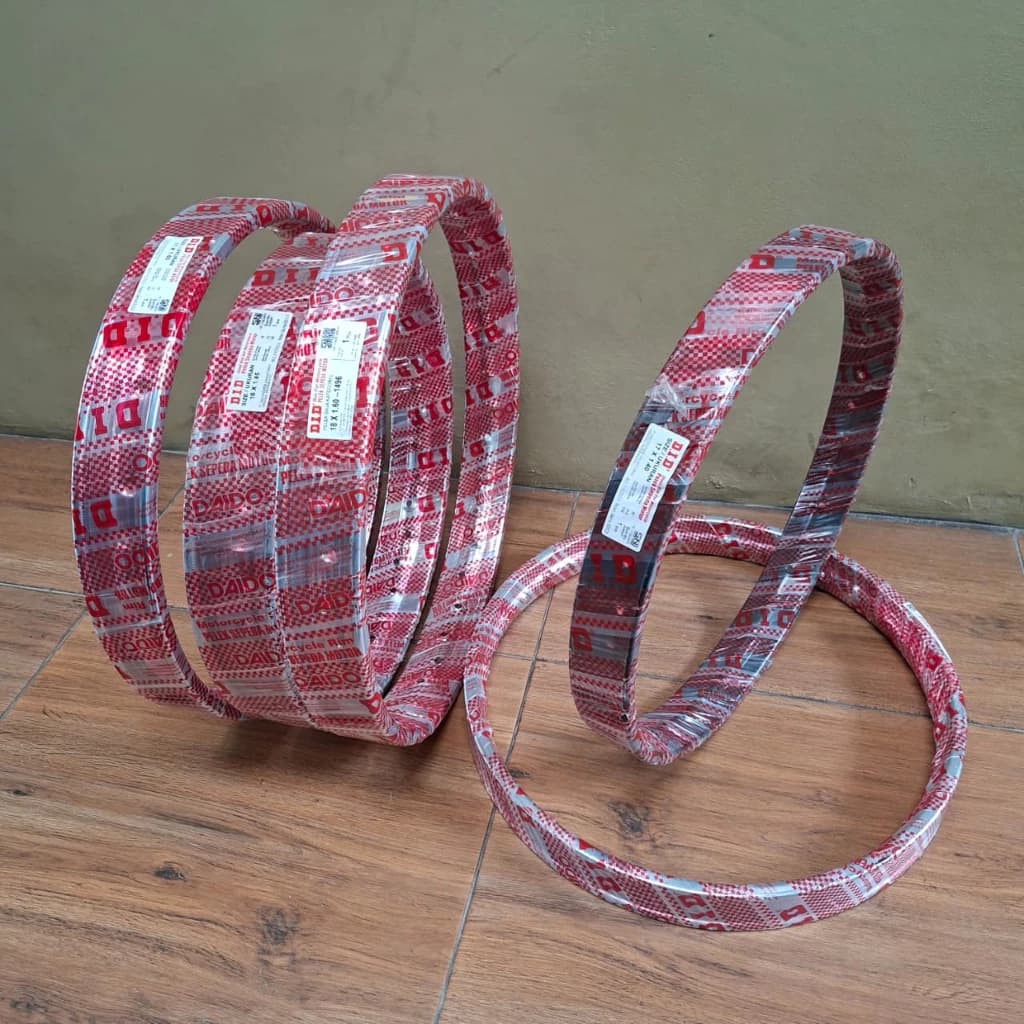 DID Chrome Black Rims ขนาด 17x140/17x160/16x185/18x160 - หนา แข็งแรง ทดสอบ คุณภาพ OEM ดั้งเดิม
