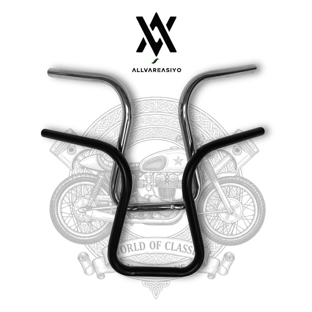 แฮนด์ CHOPPER แบบกําหนดเอง พวงมาลัยแบบกําหนดเองแบบสากล (แฮนด์สีชมพู)