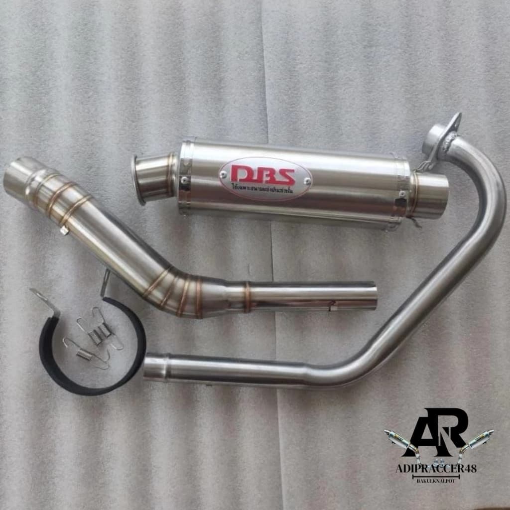 DBS CB150R CBR 150R MEGAPRO VERZA SONIC GSX 150 MX KING SATRIA FU JUPITER MX 135 VISION R15 ท่อไอเสีย