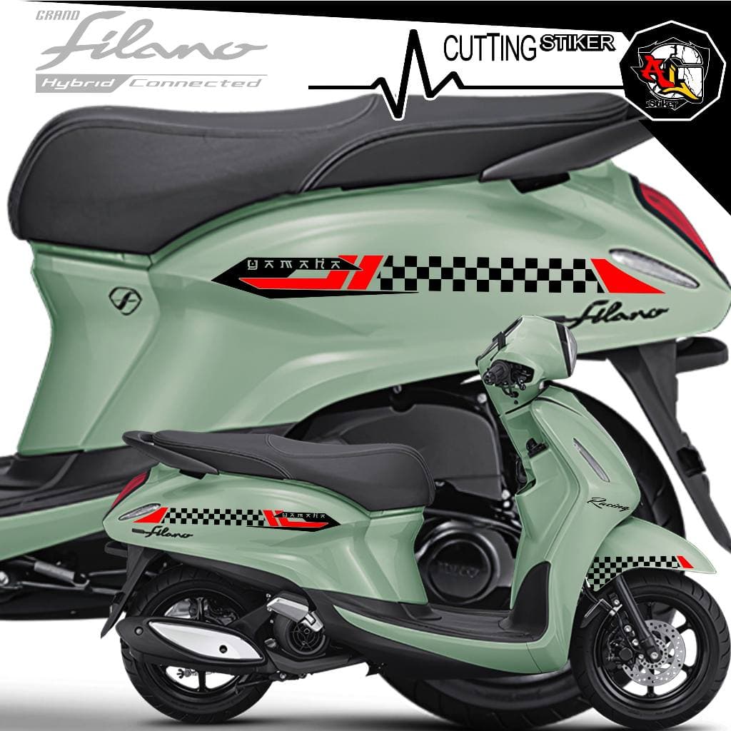 GRAND FILANO/627 MOTORCYCLE CUTING STICKER/Coasterboard MOTIF STICKER/MOTORCYCLE CATING MOTORCYCLE STRIPING