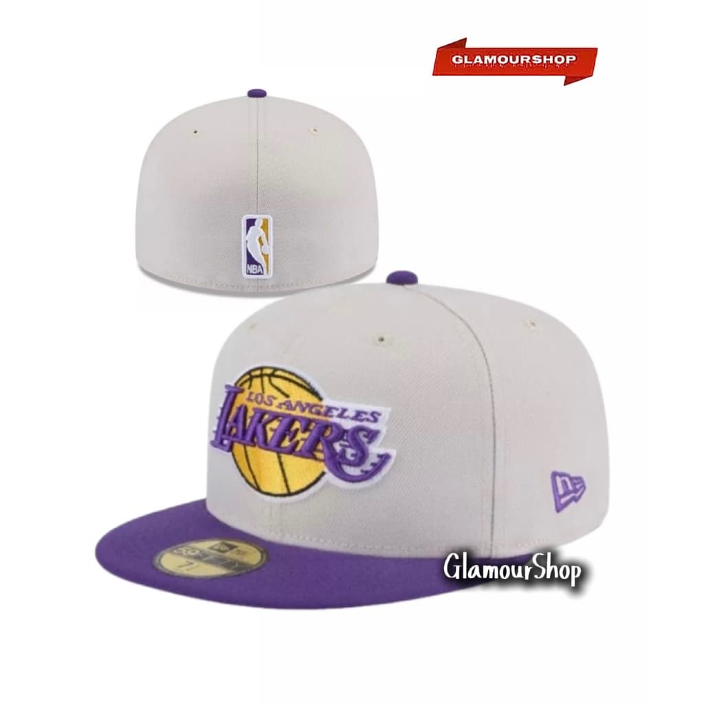 Lakers Snapback หมวกผู้ชายและผู้หญิงแฟชั่นเย็บปักถักร้อย Hip-Hop Caps Build UP เบสบอลหมวกขนาดใหญ่ รูปที่ 1