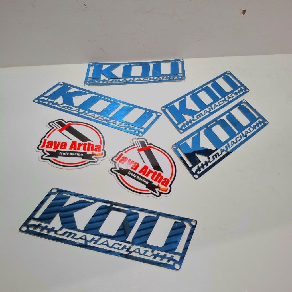 ของคุณ มหาชัย สัญลักษณ์หนาสแตนเลสสีน้ําเงิน | Emblem Kou Thailand Blue Series | Kou mahachai…