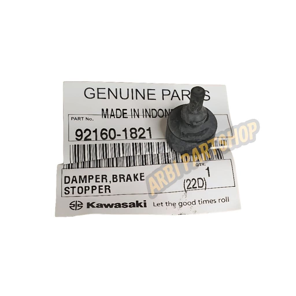 Original Ninja 150 Kis M ด้านหลังเบรคคันโยก Damper Stopper ยาง 92160-1821