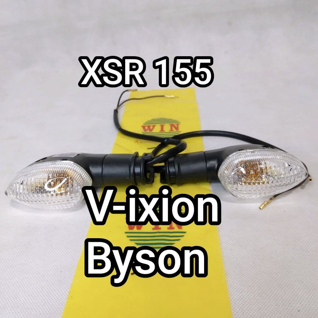 ไฟเลี้ยวหน้าและหลัง Yamaha 1 ชุด VIXION V-IXION OLD / SCORPIO NEW / BYSON 2006 - 2011 / XSR 155 WIN Brand