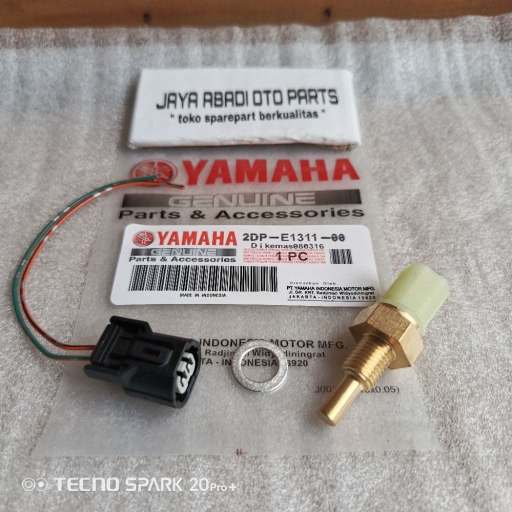 เซ็นเซอร์อุณหภูมิ Eot พร้อมซ็อกเก็ตสําหรับ Nmax เก่า, Nmax ใหม่, aerox, VIXION NEW, lexi, lexi, x ride 125 รูปที่ 1