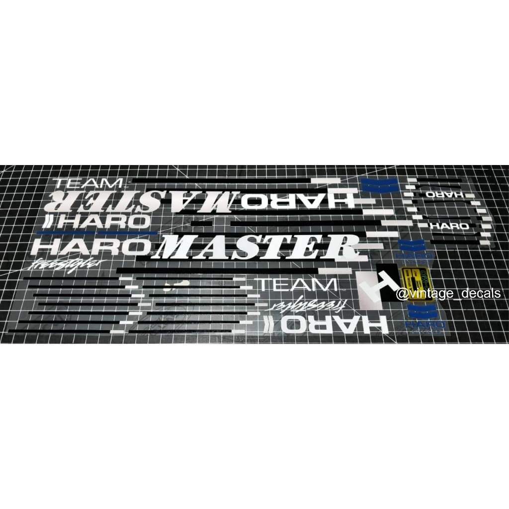 สติ๊กเกอร์ทดแทน haro BMX MASTER SPORT