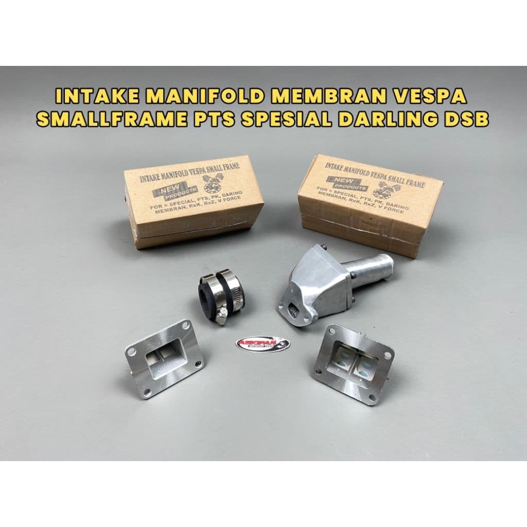 ท่อร่วมไอดี vespa smallframe pts พิเศษที่รัก pk เมมเบรนที่สมบูรณ์หรือเปล่าสามารถใช้สําหรับ rxking rxz vforce…