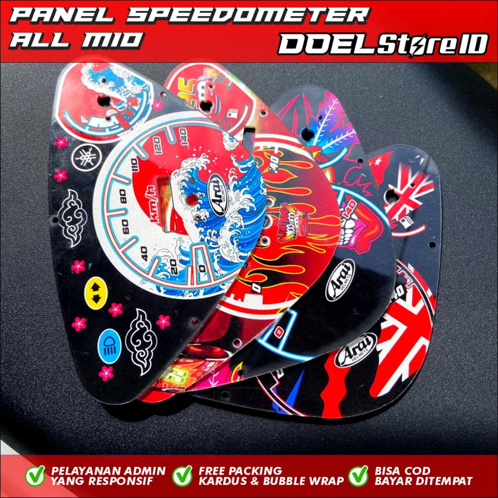 แผงเรือนไมล์ Mio Mio Sporty Mio คาร์บูเรเตอร์ Speedometer Board, Mio Smile Doel