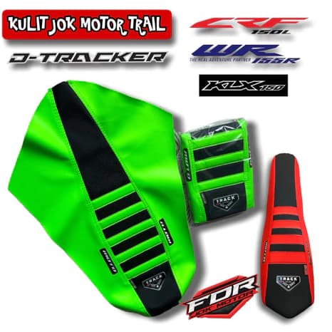 ผ้าคลุมเบาะมอเตอร์ไซค์ Trail สนามเทรล/หุ้มเบาะเทรล/หนังเบาะเทรล/ CRF, WR155, KTM, DTRACKER, KLX