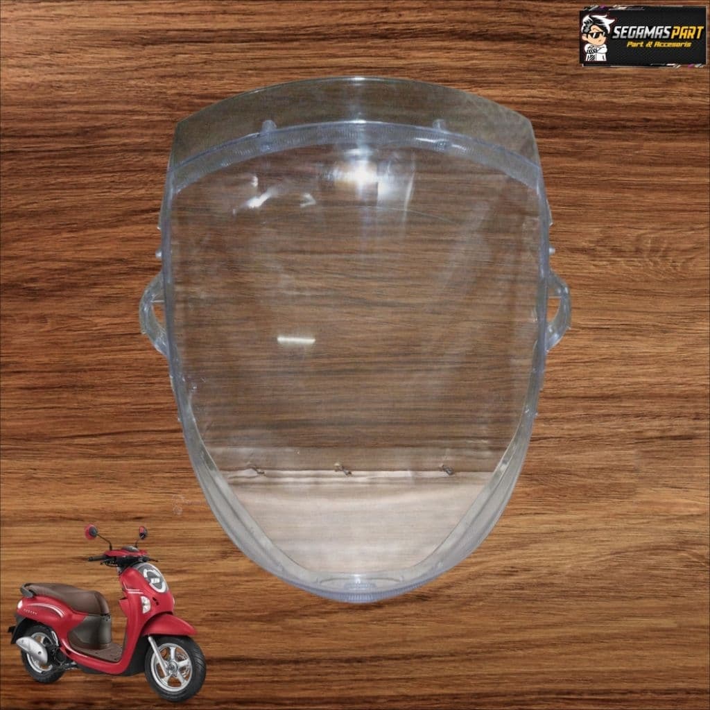 กระจกไฟหน้า Scoopy Prestige ล่าสุด Mica 2025 2026 K2FP