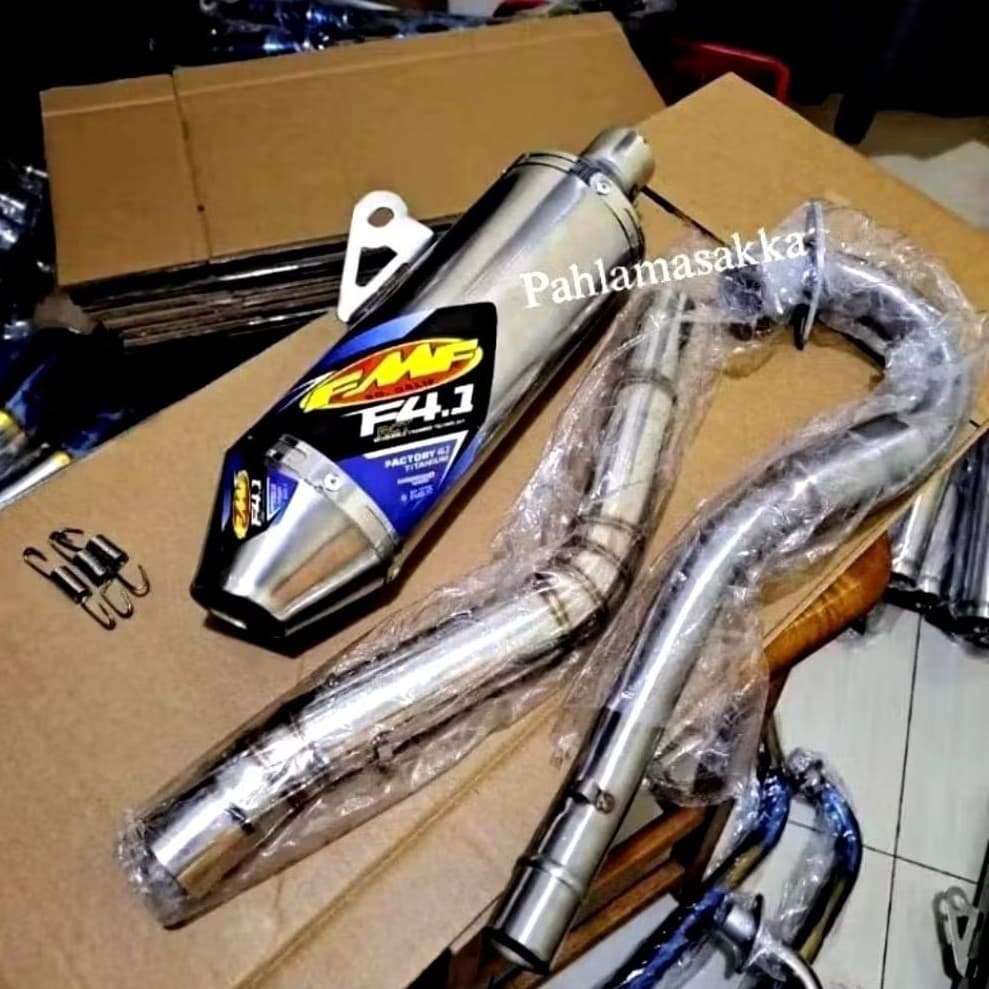 FMF f4.1 ไอเสียแข่ง 1 ชุดเปิดท่อสําหรับ ksr110 msx125 xtz125 crf150 klx150 wr155 xr150 xr200