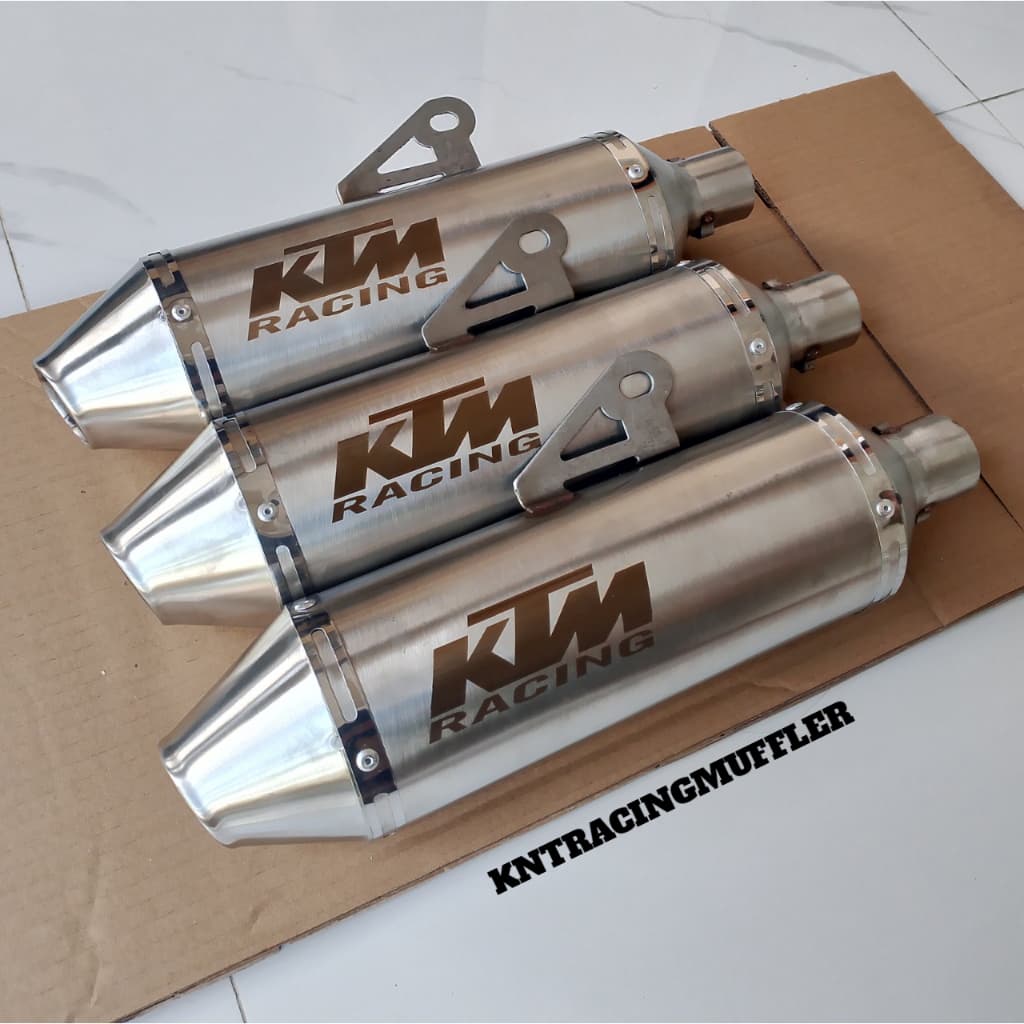 KTM racing 38mm Canister - Exhaust Canister Muffler เท่านั้น