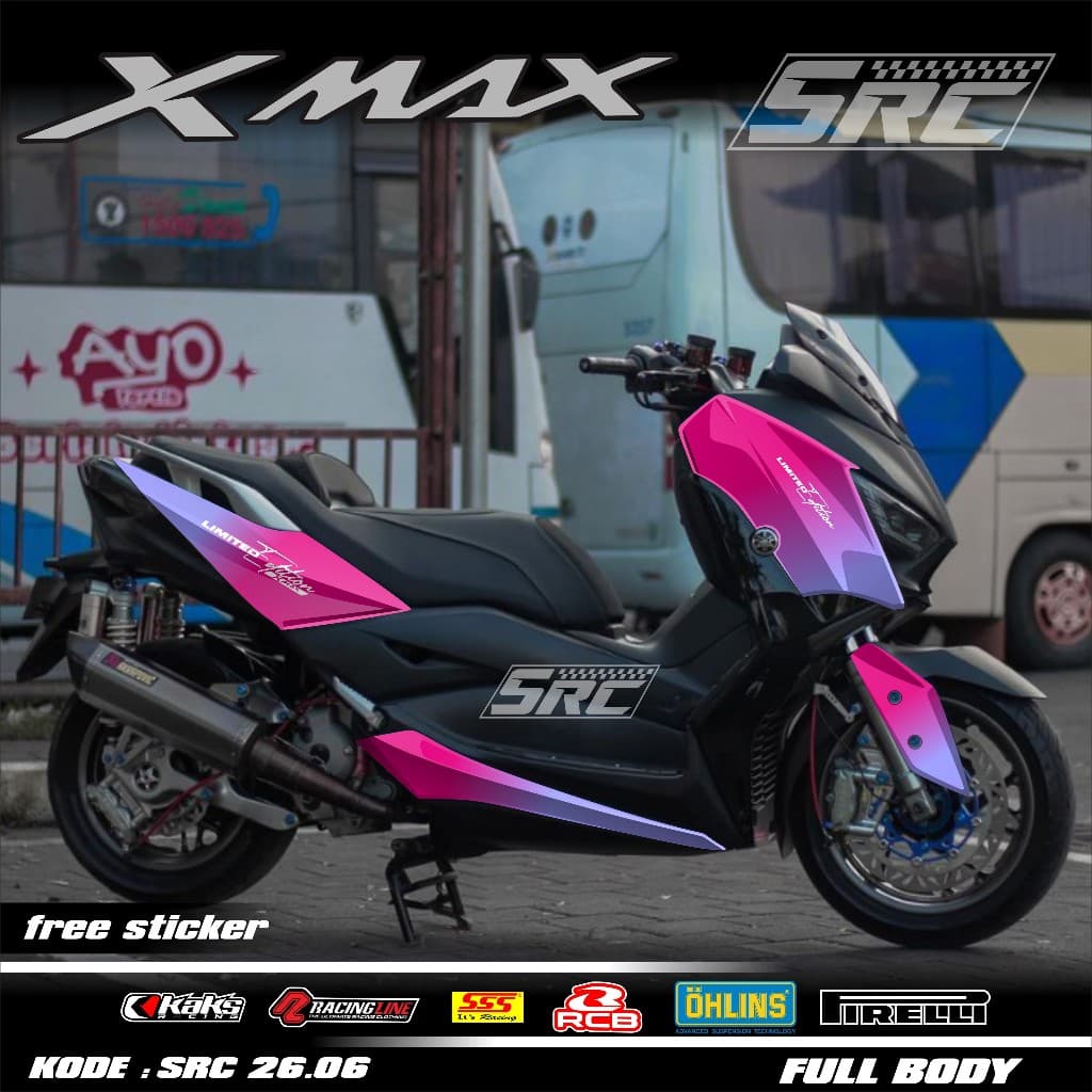ล่าสุด Decal สติกเกอร์ Full Body XMAX ปี 2017 2018 2019 2020 2021 2022 Decal XMAX เก่า Full Body Limited…