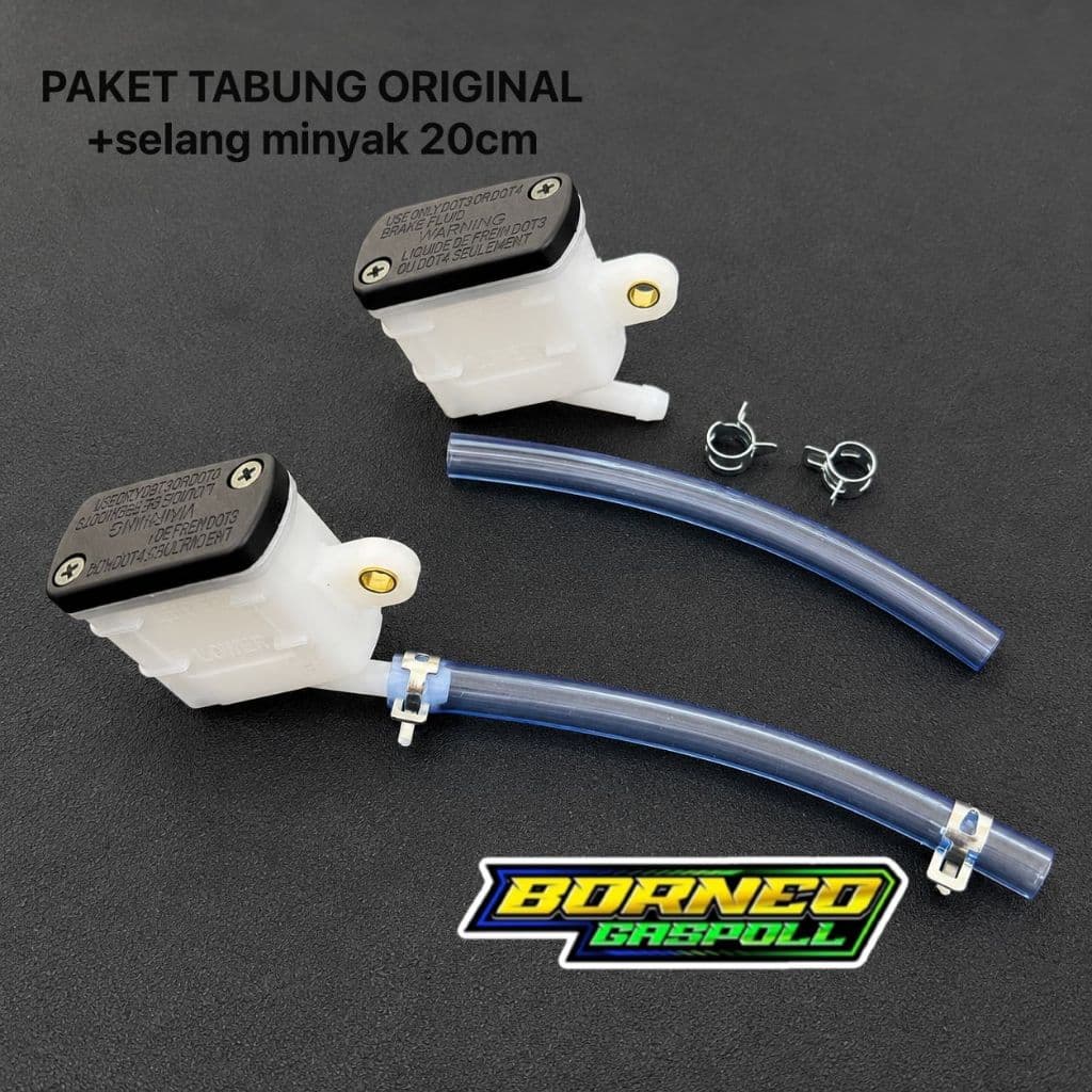 ขวดน้ํามันเบรกหลัง Oil – CB CBR 150R K45G&K45N CBR 250 Supra GTR 434511K43D31 plus 20cm สายยางน้ํามัน
