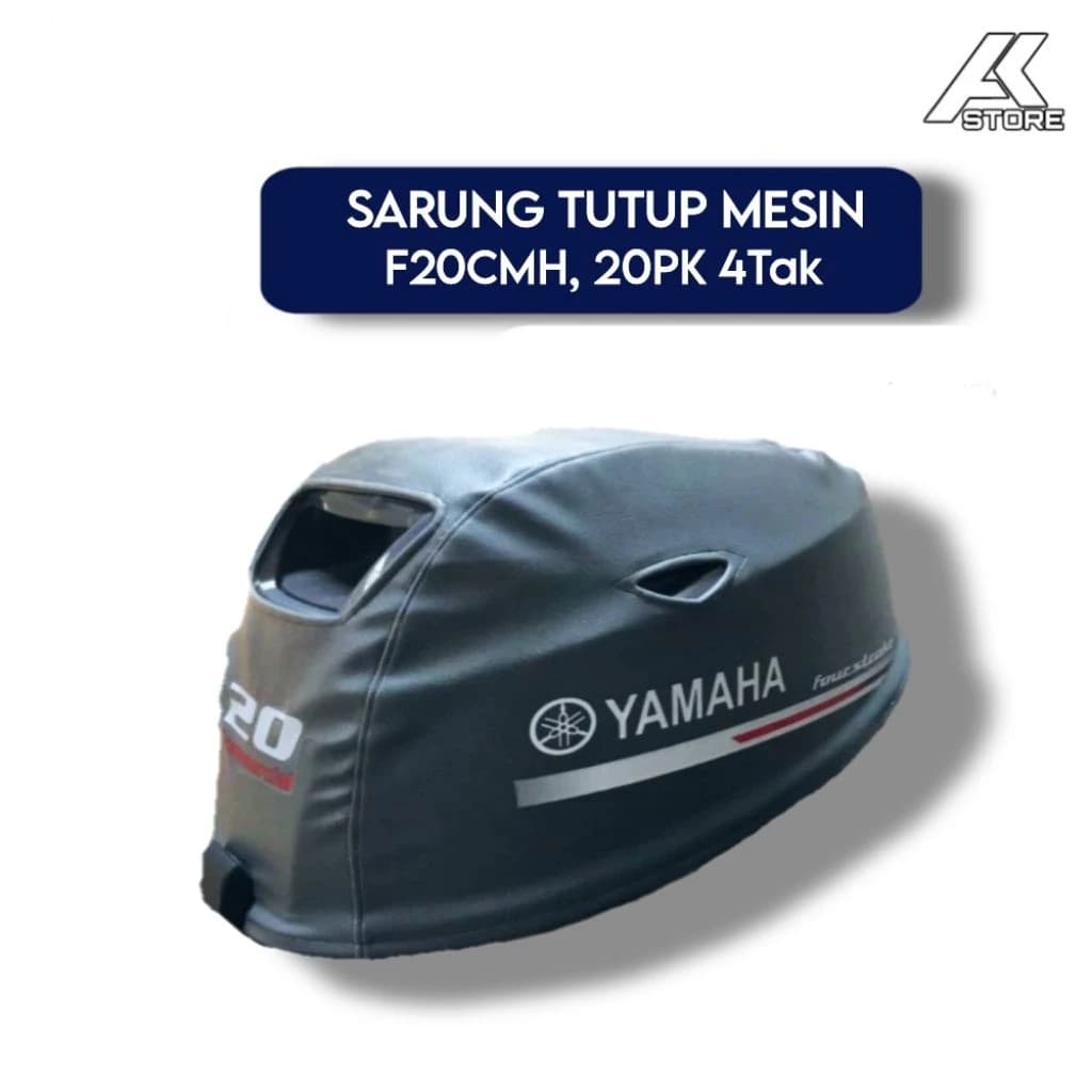 MESIN YAMAHA 20PK ฝาครอบเครื่องยนต์ 4 จังหวะ | Yamaha 20PK 4-Stroke Outboard Engine Cover