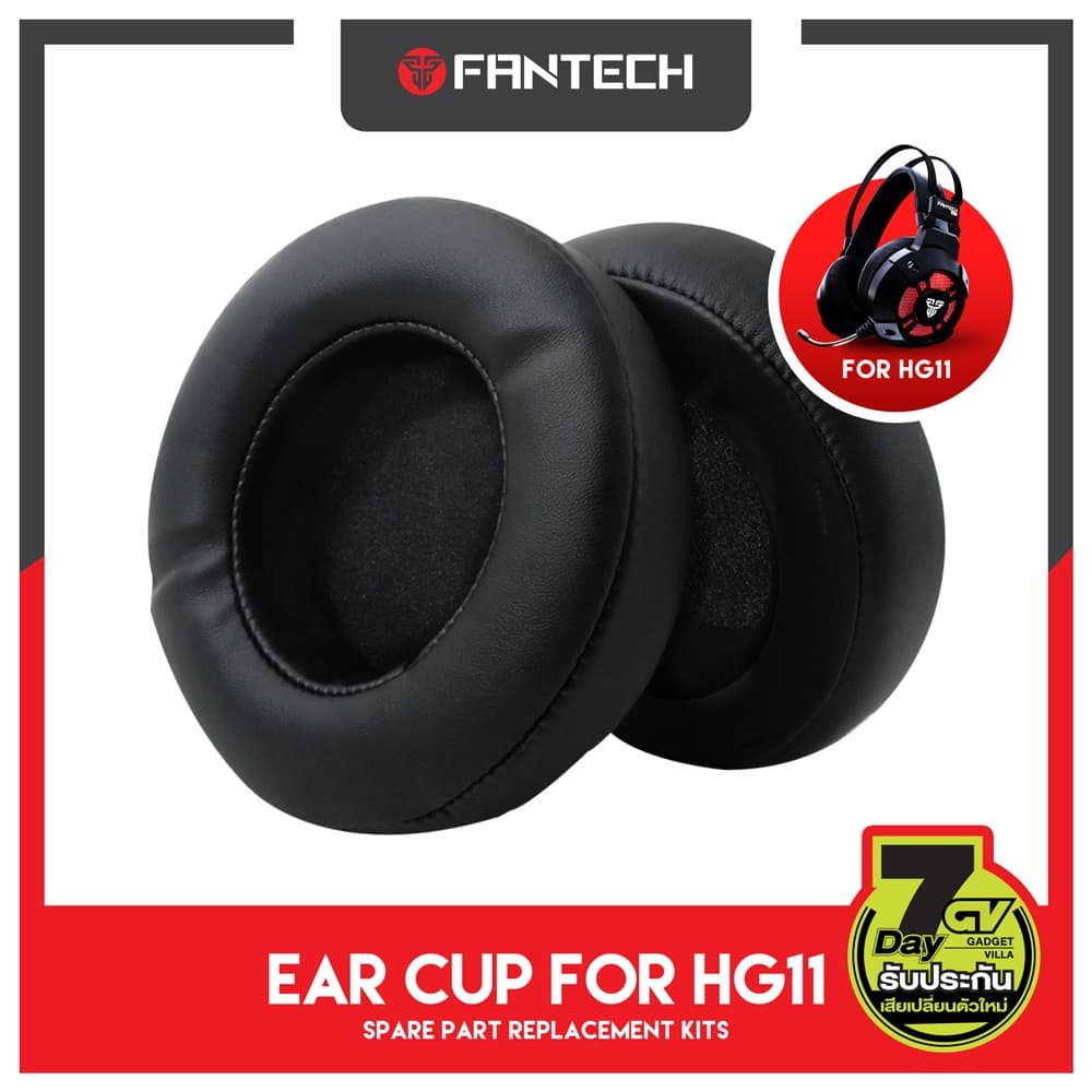 FANTECH EARCUP ฟองน้ํา ครอบ หูฟัง สําหรับรุ่น HG11 spare part อะไหล่ฟองน้ําหูฟัง