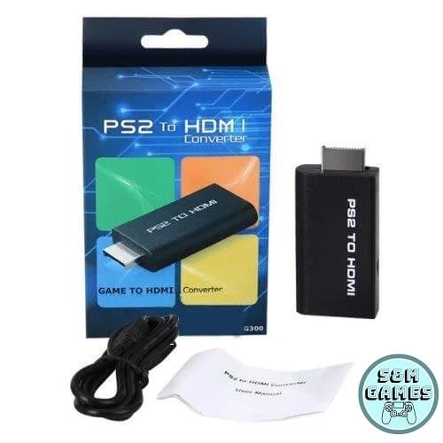 ตัวแปลง PS2 to HDMI Converter ช่วยให้ภาพชัดขึ้น ภาพไม่เเตกจร้า PS2 HDMI ภาพชัดขึ้นกว่าสาย PS2 เป็น HDMI