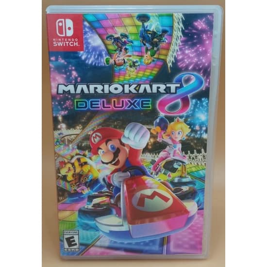 เกม Nintendo Switch : Mario Kart 8 Deluxe ภาษาอังกฤษ สภาพดี #Nintendo Switch #game