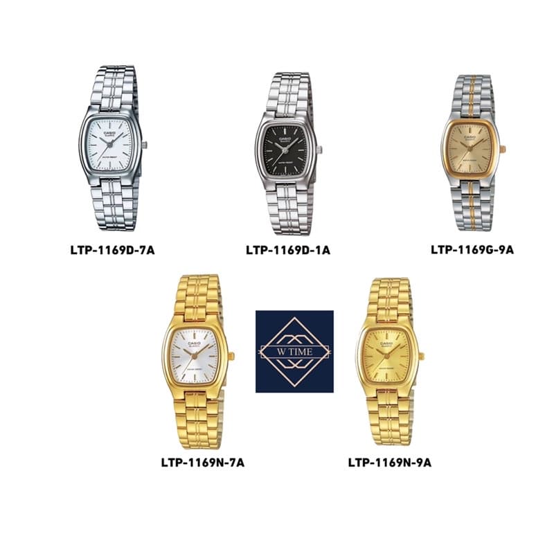 Casio ของแท้รุ่น LTP-1169D/LTP-1169N/LTP-1169G นาฬิกาข้อมือสําหรับผู้หญิง สวยจัดเลย