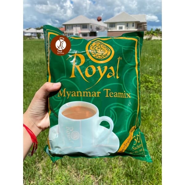#0602#Royal ชาพม่า☕️ ข้าวโอ๊ตธัญพืช🌾 Myanmar Teamix ไว้ทําชาชัก หอม อร่อยมากกก
