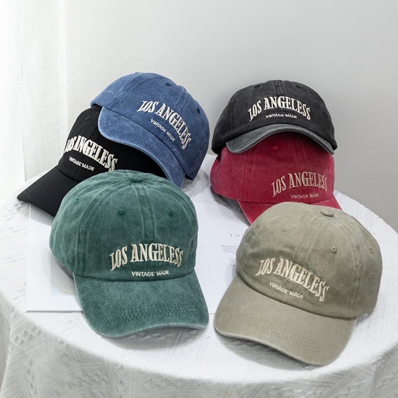 หมวกแก๊ปสไตล์วินเทจ ปัก Los Angeles มี 5 สี