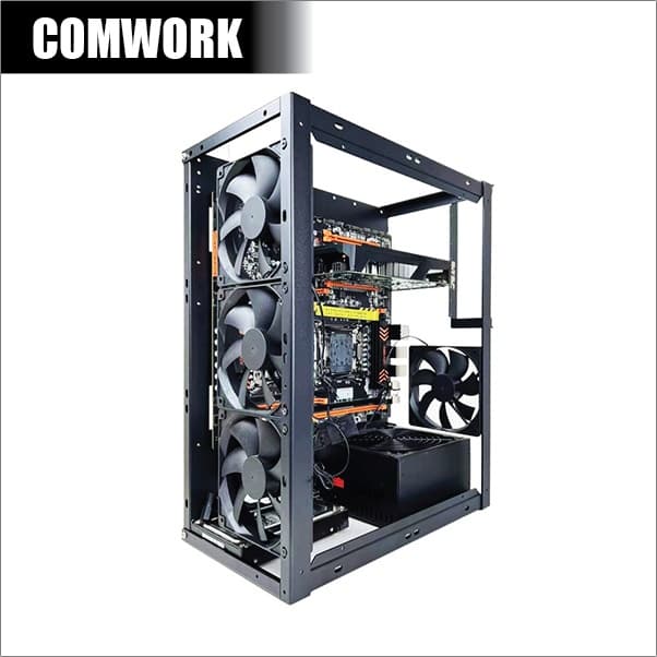 เคส โครง เปิด เปลือย 3D E-ATX ATX M-ATX CASE COMPUTER WORKSTATION SERVER COMWORK
