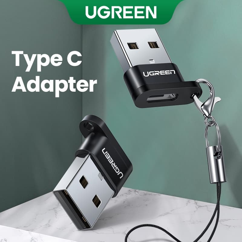 Ugreen อะแดปเตอร์ USB Type-C ประเภท C ถึง USB 2.0 อะแดปเตอร์หูฟัง Type C Converters สําหรับ Samsung Galaxy…