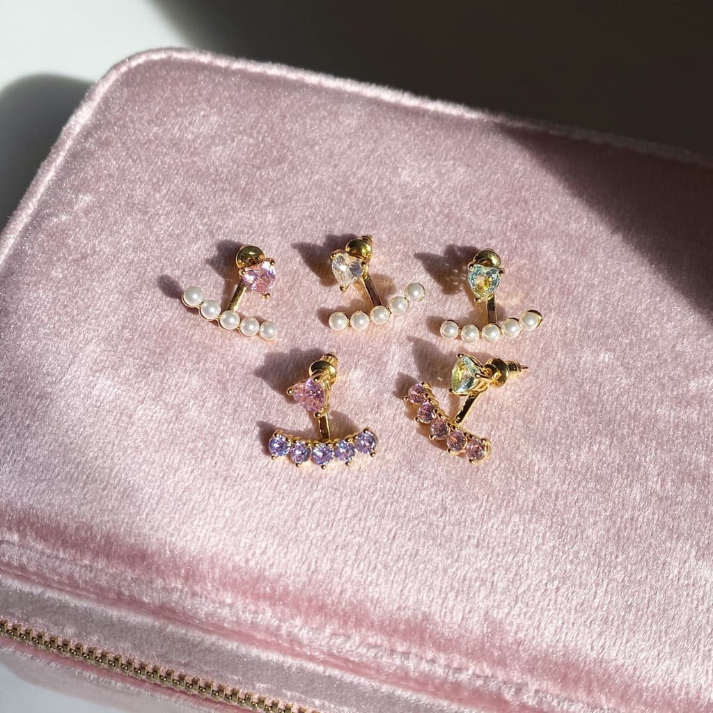 Petite Irene Stud ต่างหูสตั๊ดใส่ได้ 2 แบบ