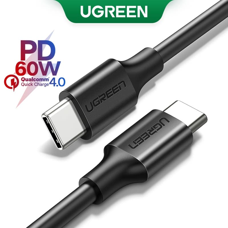 Ugreen 60W USB C เป็น Type-C สายชาร์จข้อมูล ชาร์จเร็ว สําหรับ iPhone 18 Pro Max iPhone Duo iPhone 17 Pro Max…