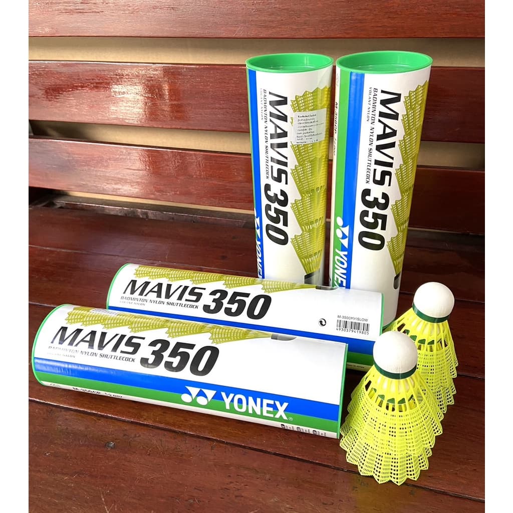 ลูกแบดมินตัน พลาสติก YONEX MAVIS 350 ฝาสีเขียว YONEX THAILAND