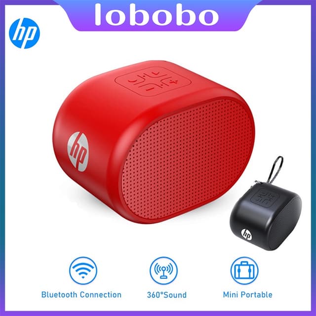 HP S01 มัลติฟังก์ชั่ลําโพงบลูทู ธ สําหรับแล็ปท็อปสก์ท็อปทีวีโทรศัพท์มือถือขนาดเล็กน้ําหนักเบาคุณภาพเสียงไฮไฟ