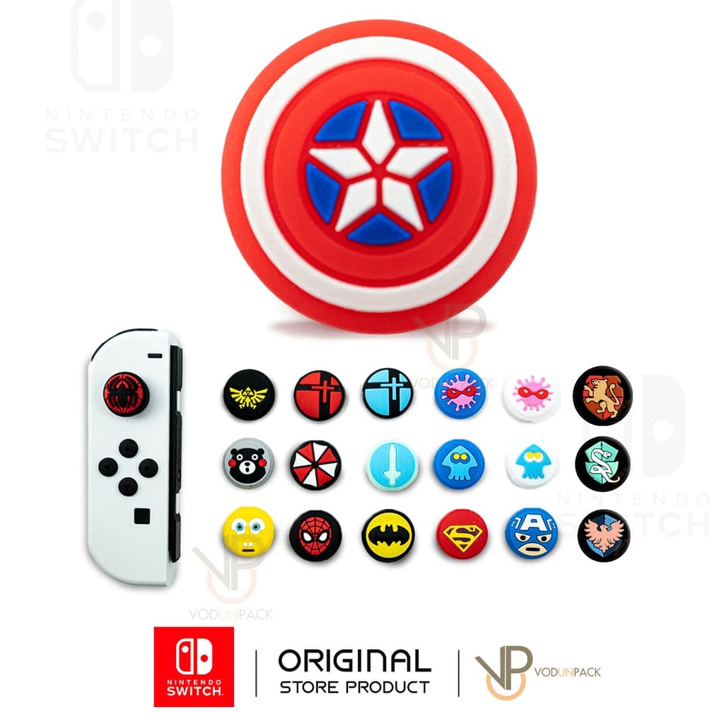 ปุ่มยาง / จุกยาง / ซิลิโคน Joy Con Nintendo Switch / Nintendo Switch Lite / ROG / Portal